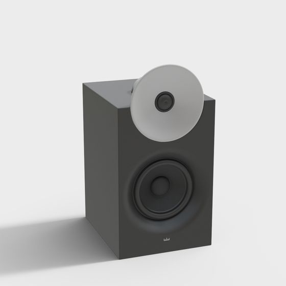Minimalist Audio Speaker 3D model for Creative Projects