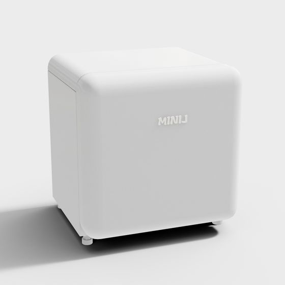 MINIJ Cube 3D model for Creative Projects