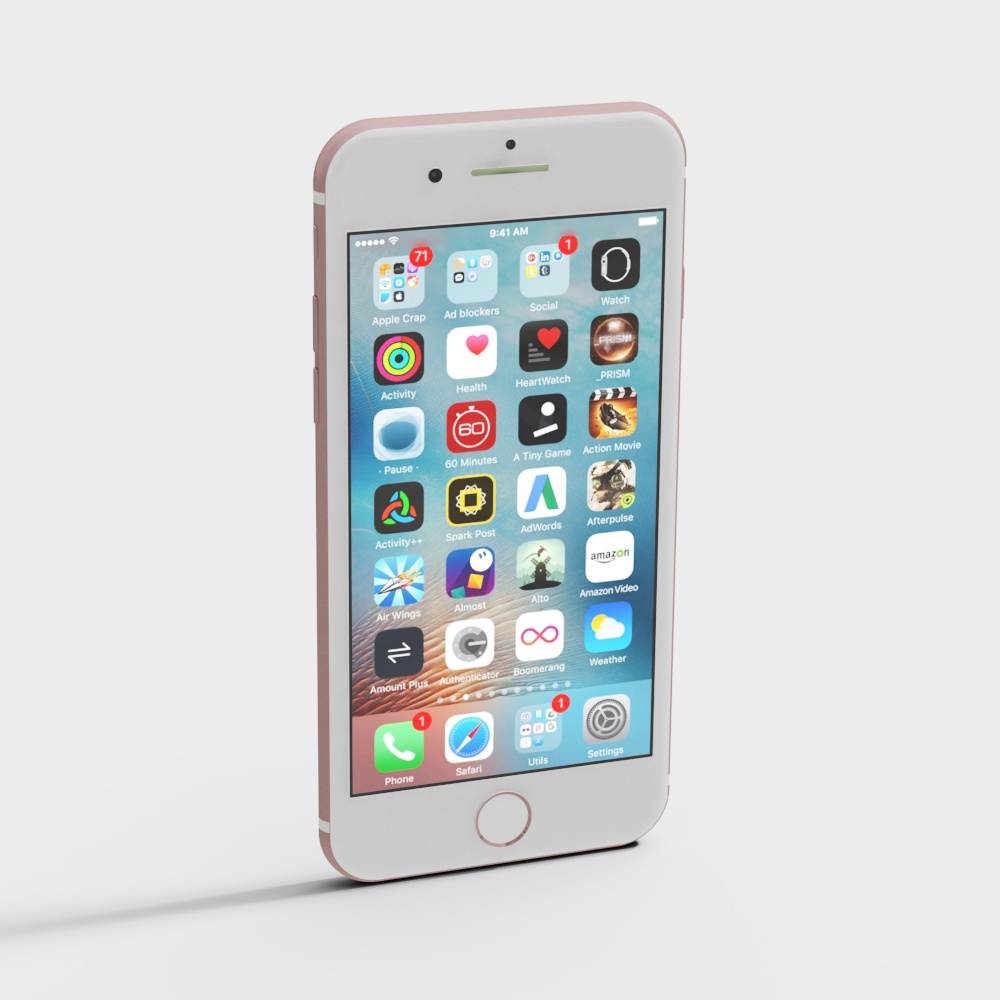 iPhone 6s Plus 3D Model for Creative Projects