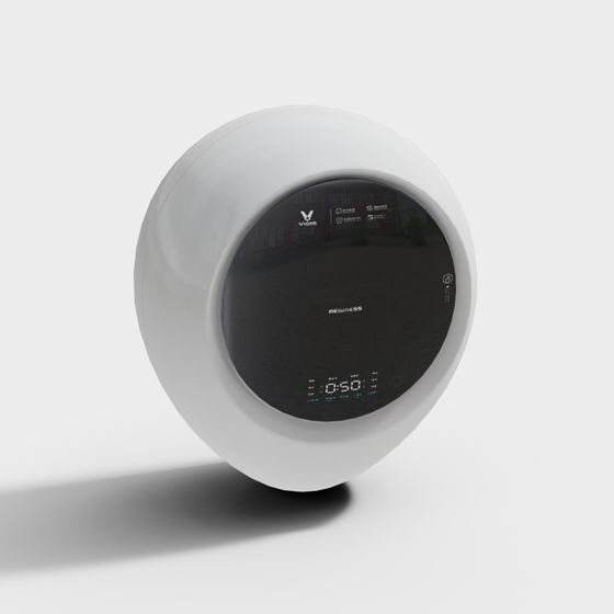 Stylish Smart Clock 3D model for Creative Projects