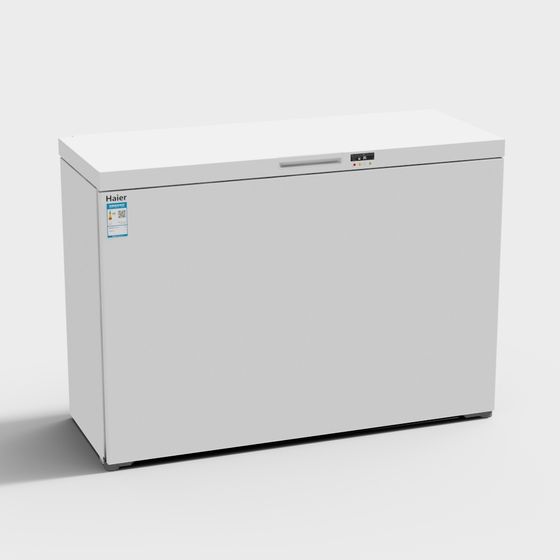 Minimalist Haier Deep Freezer 3D Model