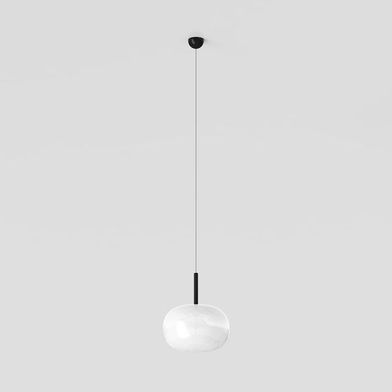 Unique Low-Polygon Pendant Lamp 3D model