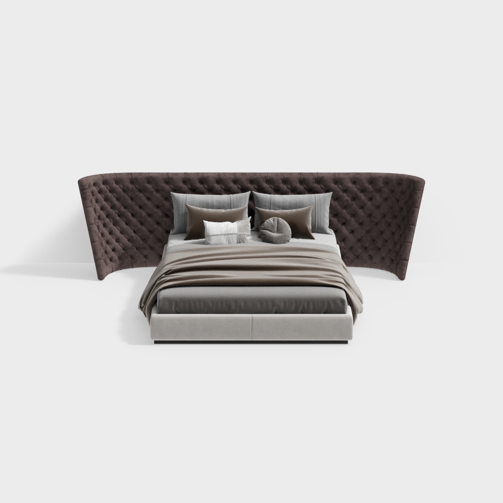 European-Style Bedroom Double Bed