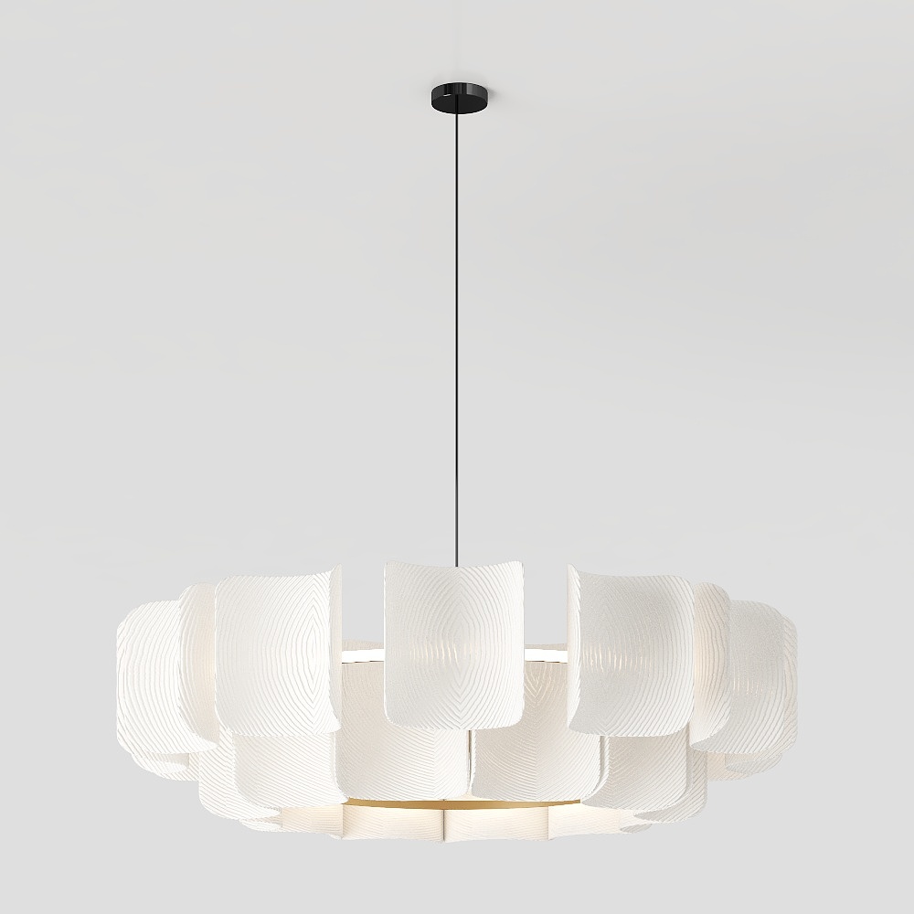 Eine rustikale alte Deckenlampe