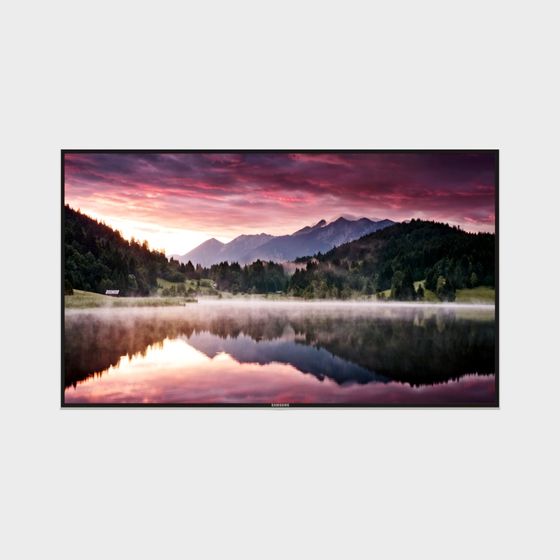 TV montada en la pared