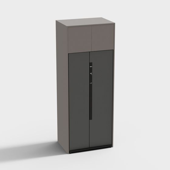 Urban Storage Cabinet 3D model for Modern Interiors