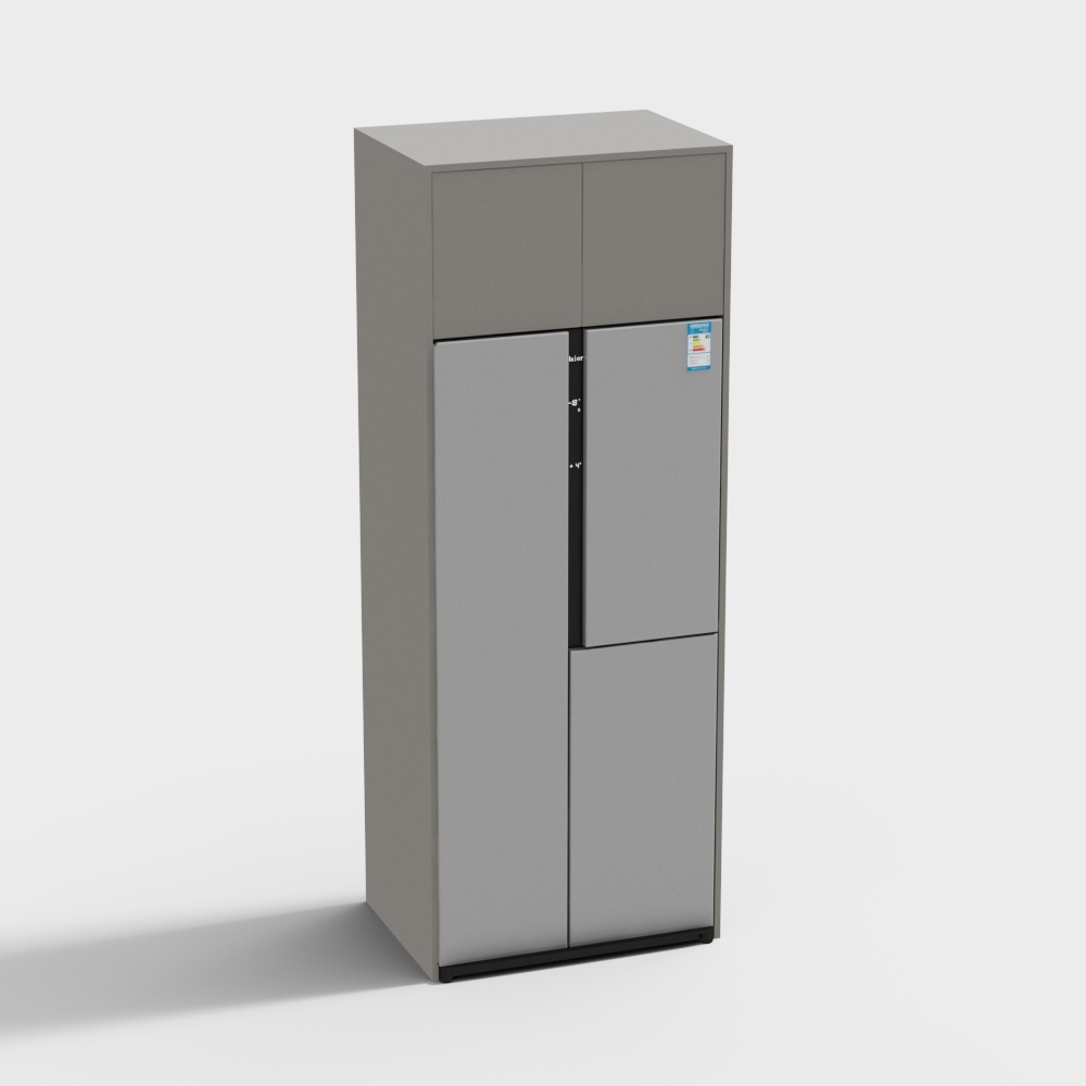 냉장고 캐비닛 세트