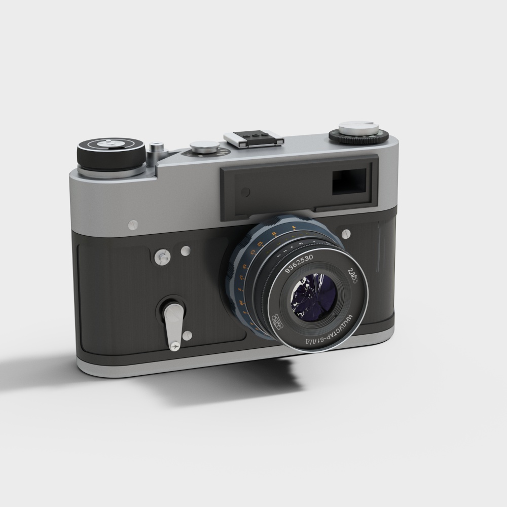 Vintage Camera 3D model for Nostalgic Photography