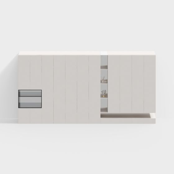 Urban Window Cabinet 3D model