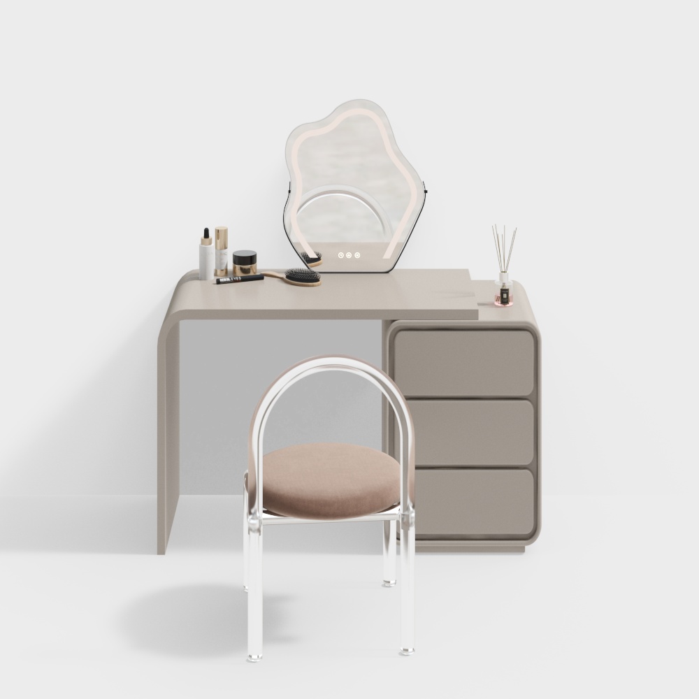 Set Comò e Sedia Moderna