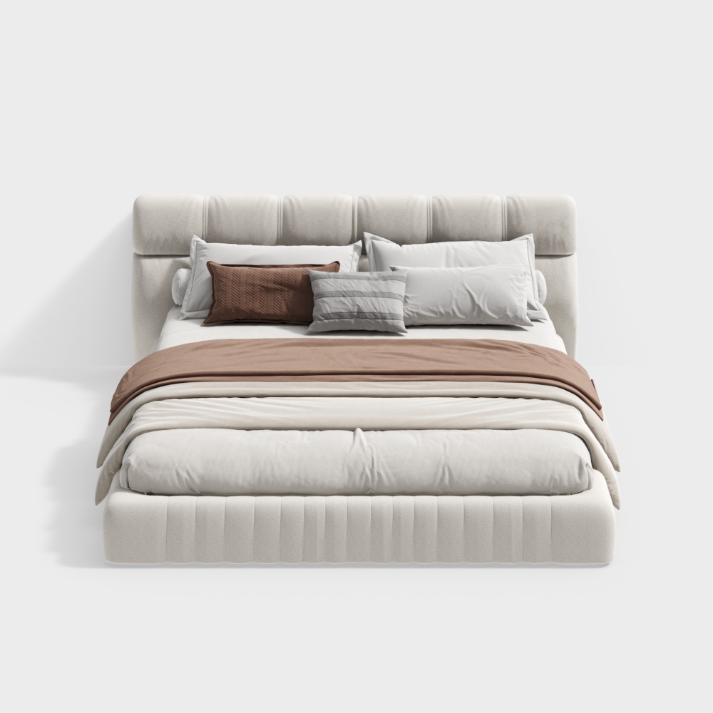 Cama Moderna para Dormitorio Doble