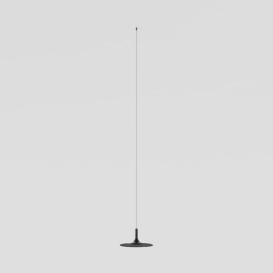 Elegant Suspension Lamp 3D model for Modern Spaces