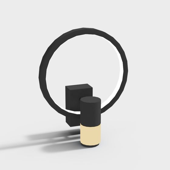 Stylish Geometric 3D Model for Creative Projects