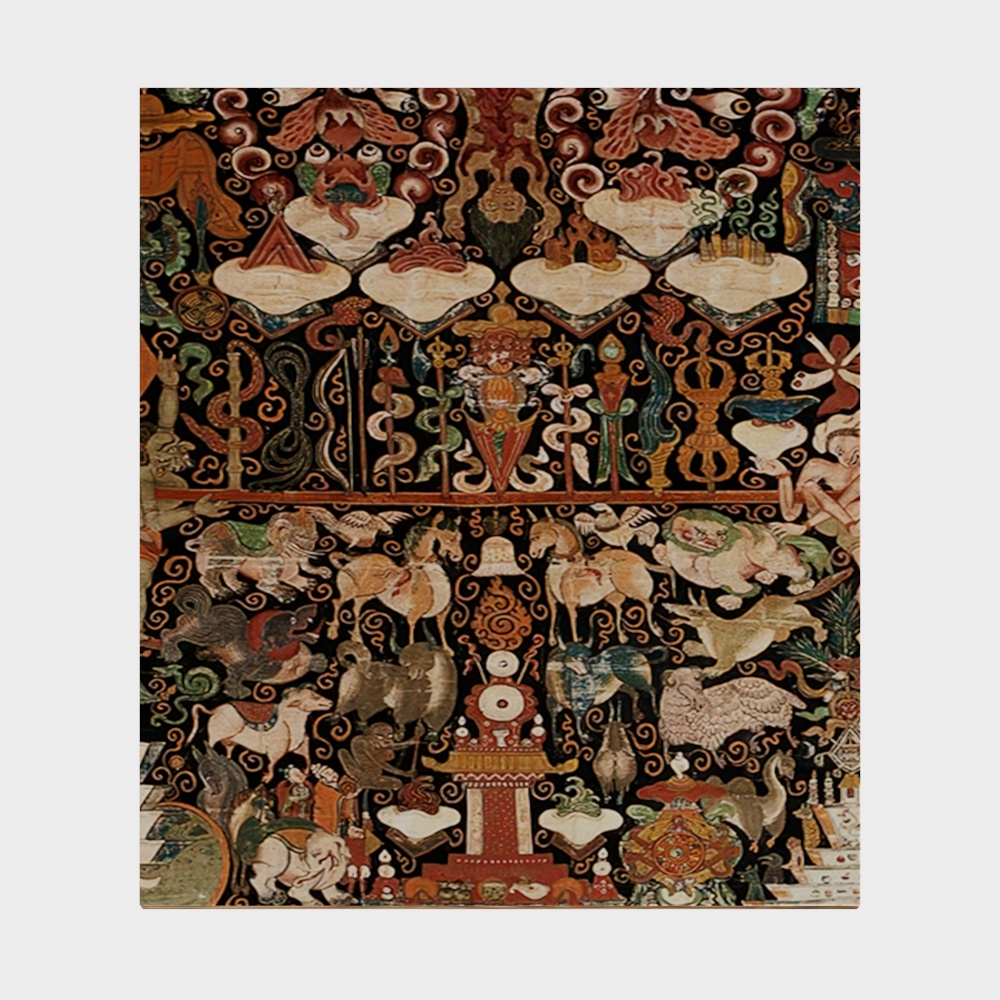 Peinture artistique de style médiéval