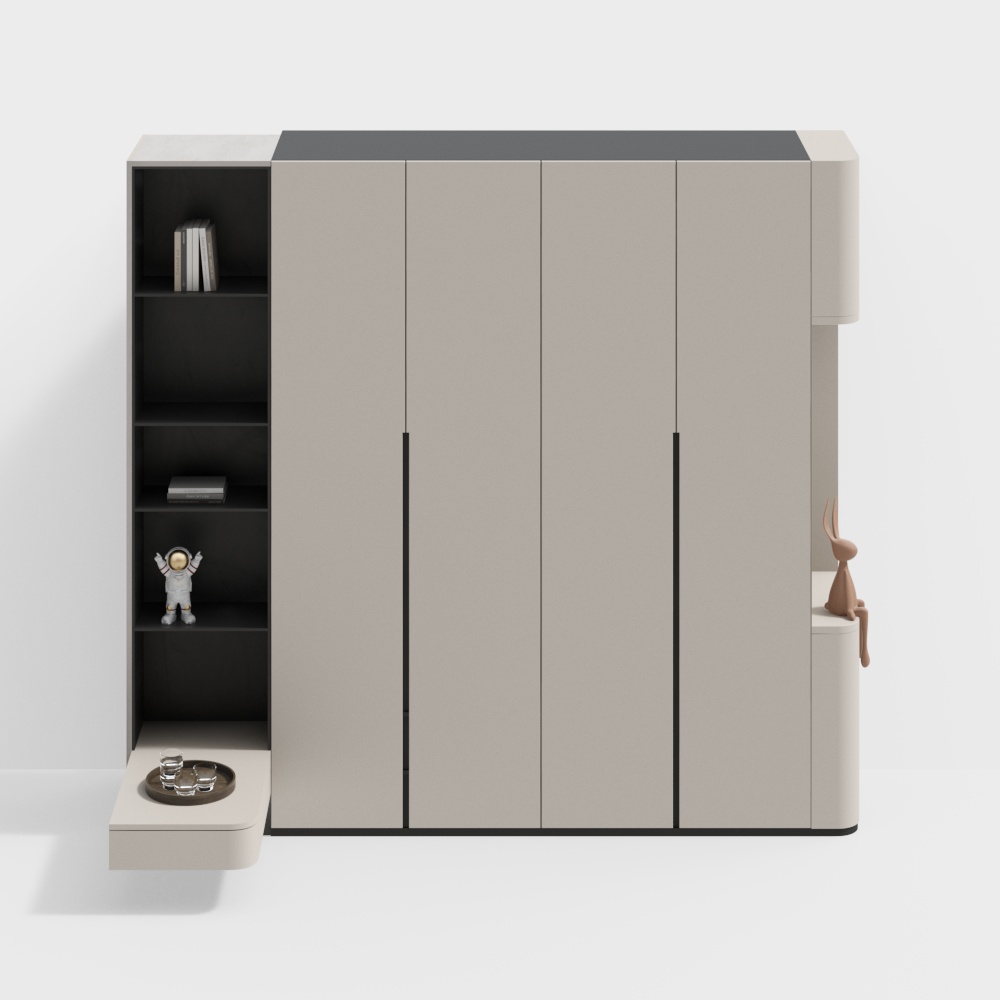 Urban Storage Cabinet 3D model