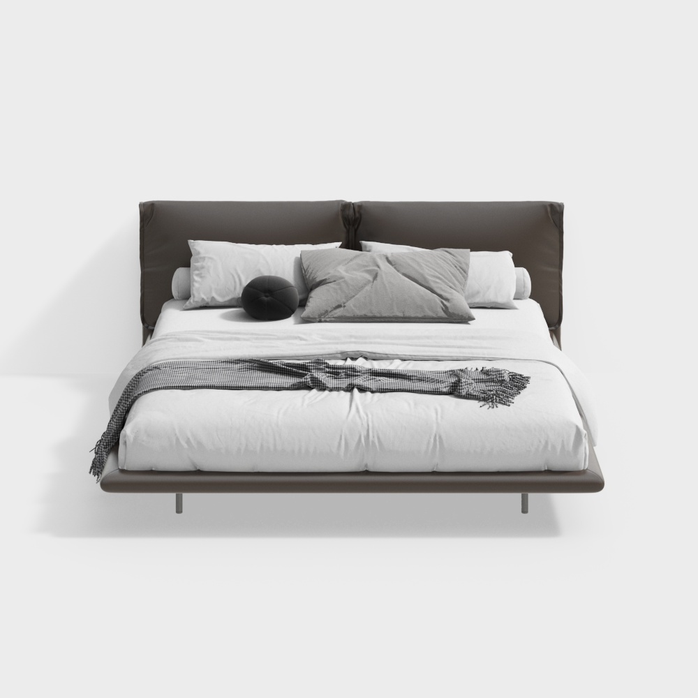 European-style Master Bedroom Double Bed