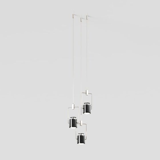 Modern Hanging Light Fixture 3D model