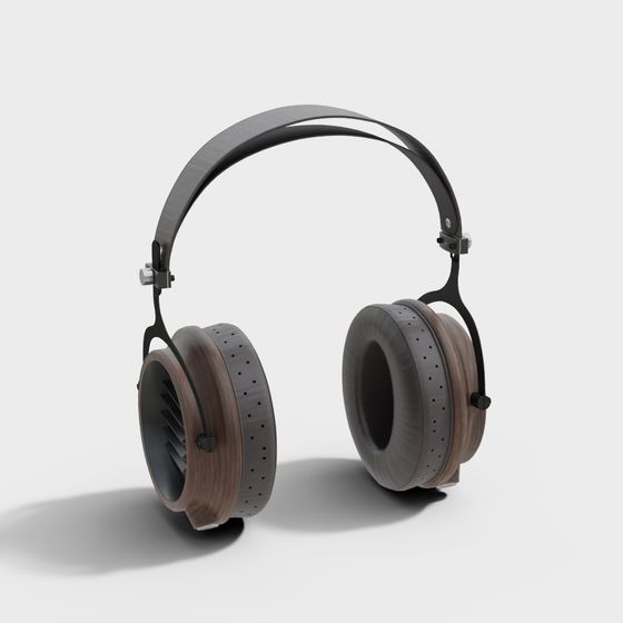 Elegant 3D Headphones Model for Creative Projects