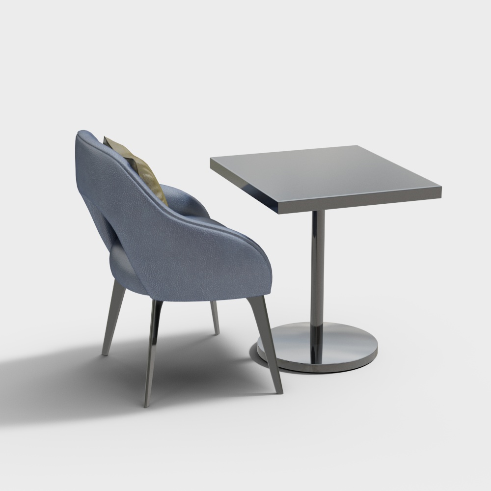 Ensemble table et chaises de loisirs moderne