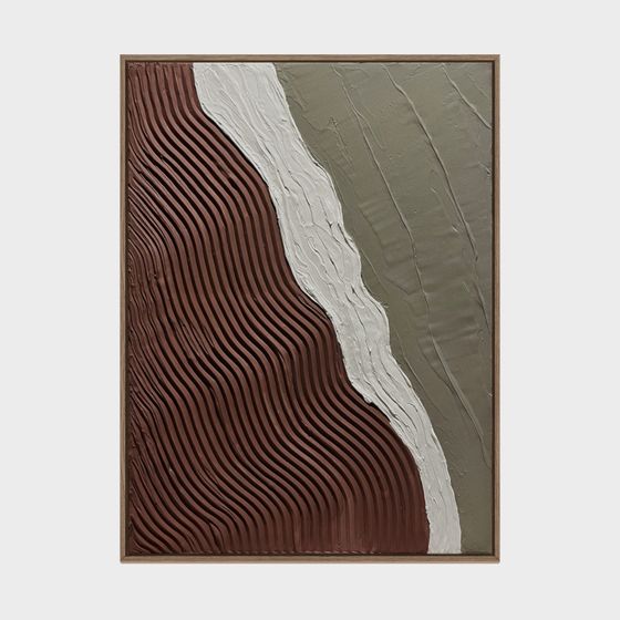 Abstract Flowing Frame 3D model for Designers