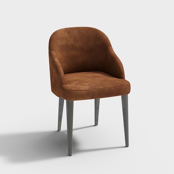 Beautiful Low-Polygon Armchair 3D Model for Modern Spaces