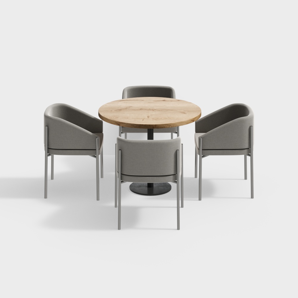 Modern Dining Table and Chair Set