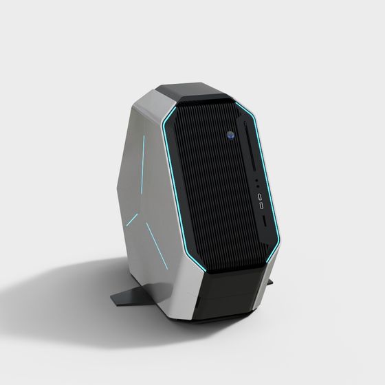 Futuristic Warship 3D model for Creative Projects