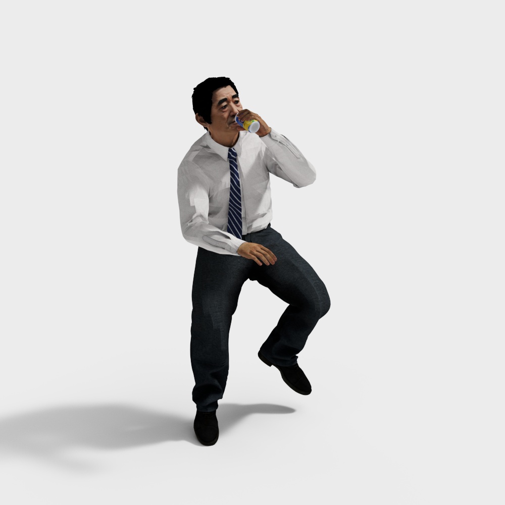 ชายคนหนึ่งนั่งดื่มแอลกอฮอล์