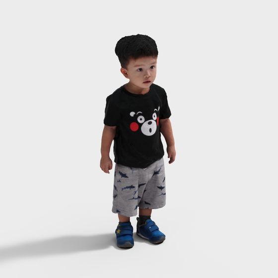 Low Poly Boy 3D Model for Creative Projects