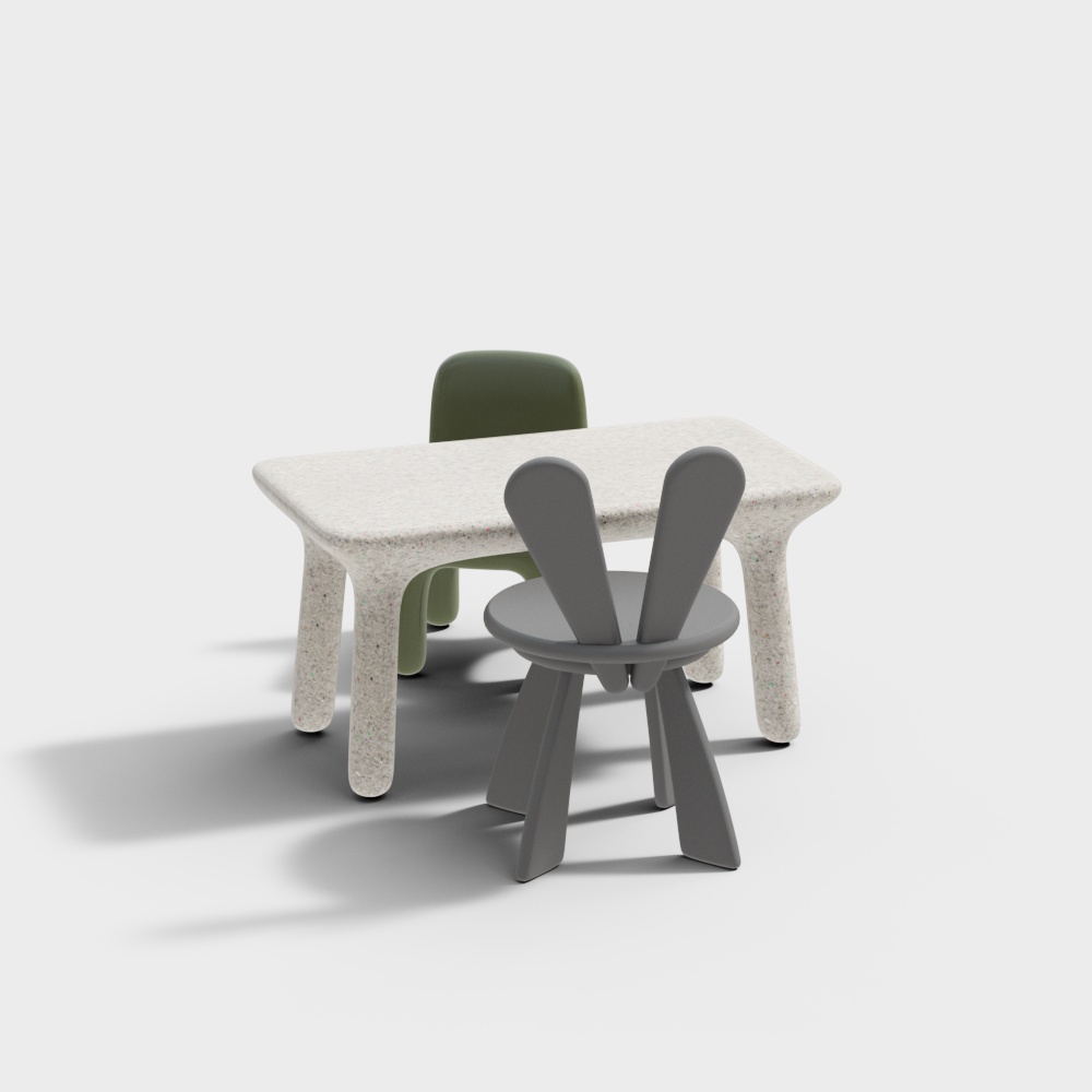 Children's Relaxing Table and Chair Set