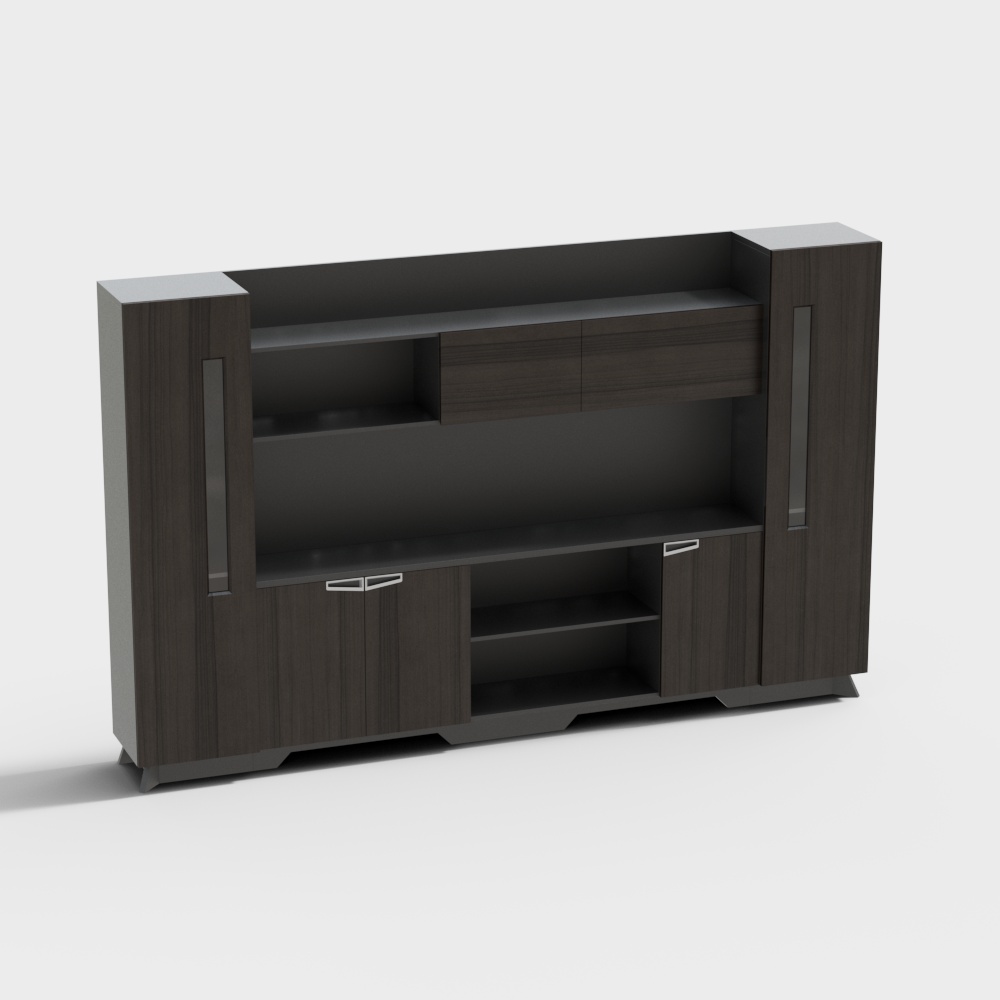 Stylish Modern TV Cabinet 3D Model