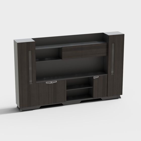 Stylish Modern TV Cabinet 3D Model