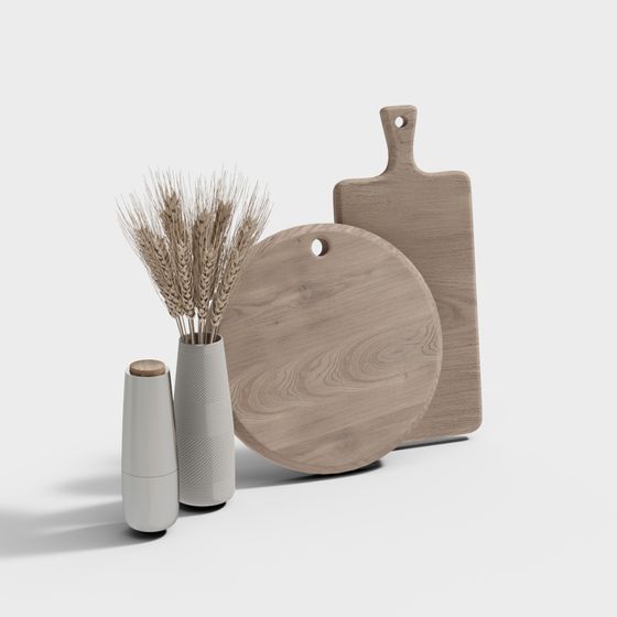 Rustic Kitchen 3D model