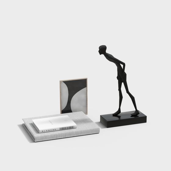 Walker Low-Poly 3D Model