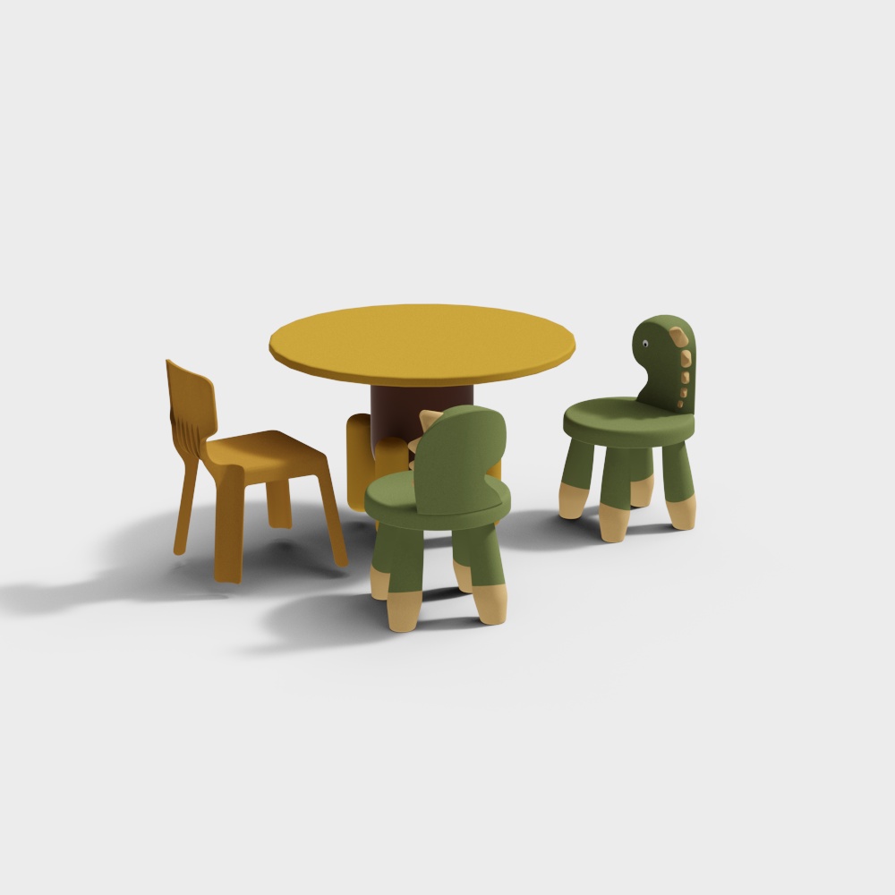 Modern Kids Table and Chair Set