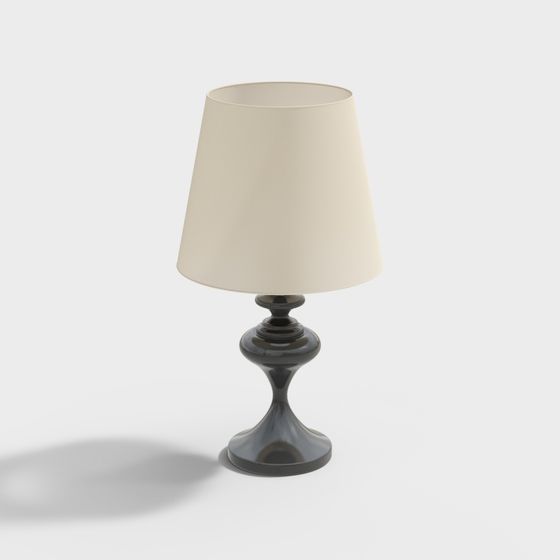 Elegant Minimalist Table Lamp 3D model
