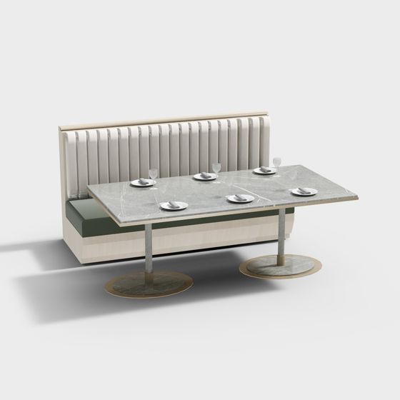 City Corner Table 3D model