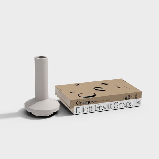 Minimalist Candle Holder 3D Model