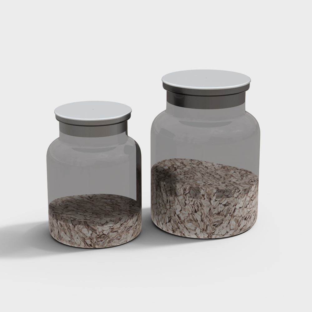 Glass Storage Jar