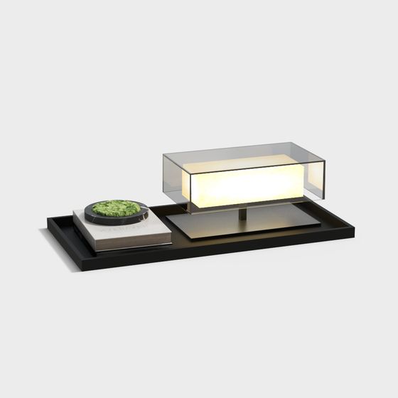 Urban Light Box 3D model for Modern Aesthetics