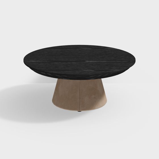Stylish Urban Round Table 3D Model for Accurate Designs