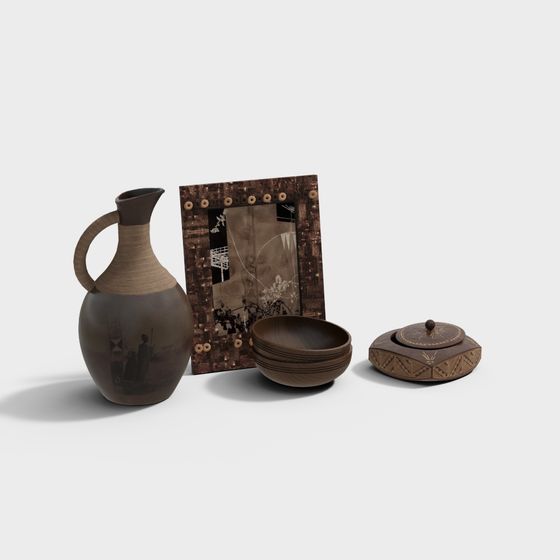 Vintage Ceramic Collection 3D model