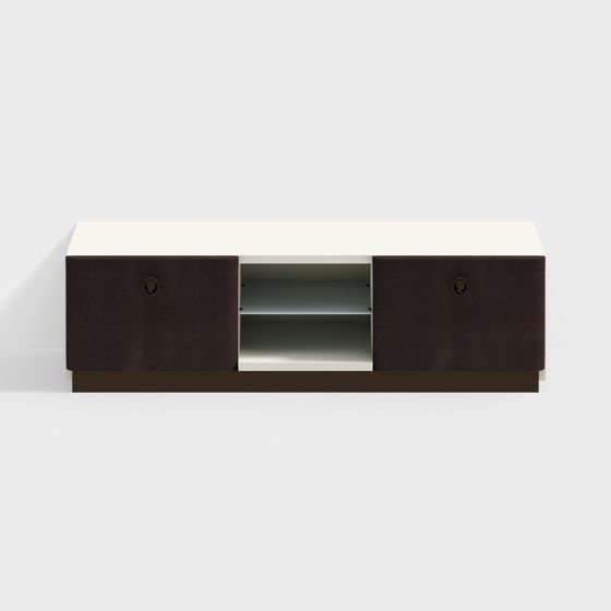 Modern Minimalist TV Cabinet 3D model