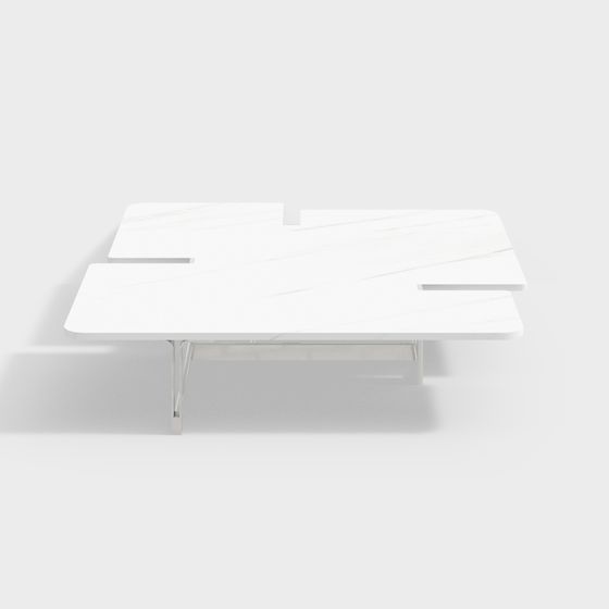 Streamlined Coffee Table 3D model