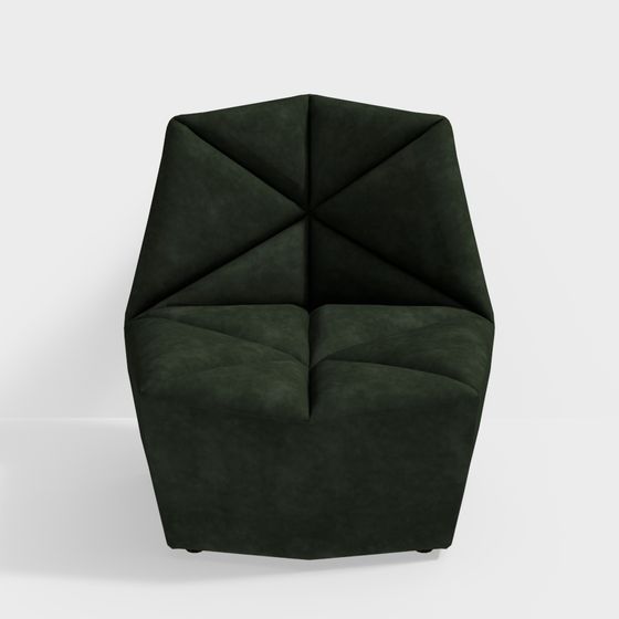 Origami Sofa 3D model