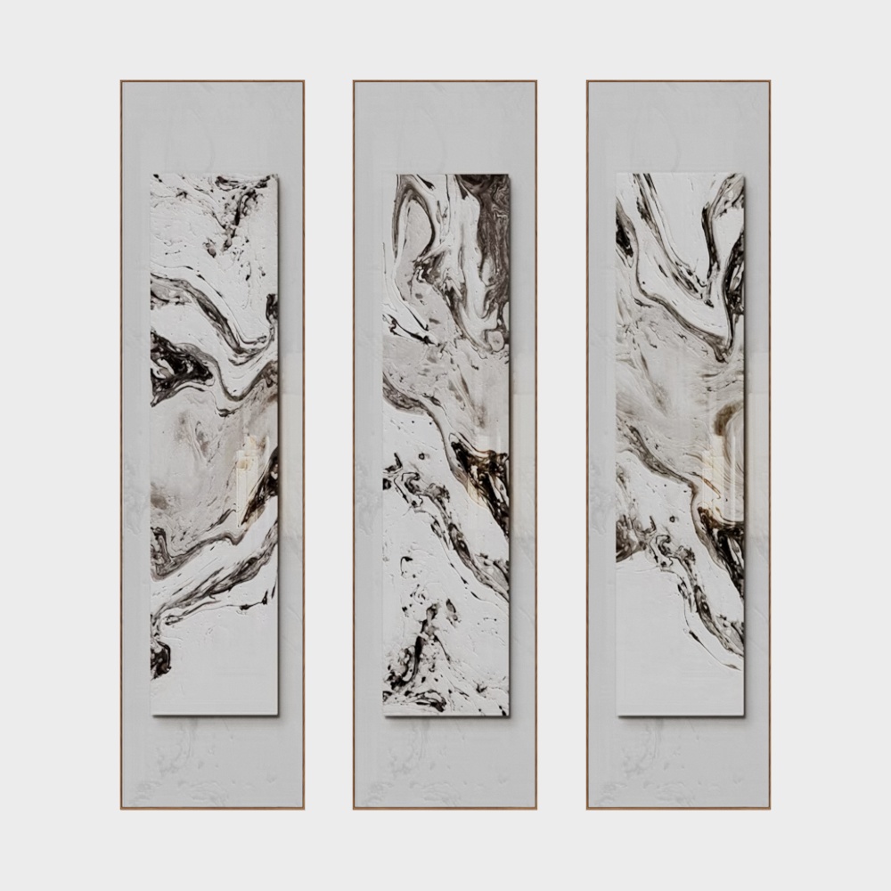 New Chinese-Style Long Hanging Painting