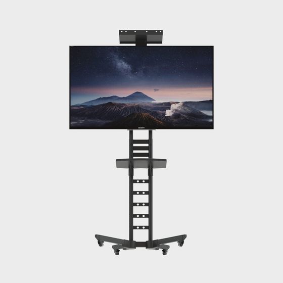 Stylish Mobile TV Stand 3D model for Modern Spaces