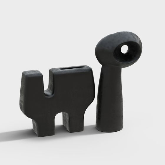 Abstract Sculpture 3D Model