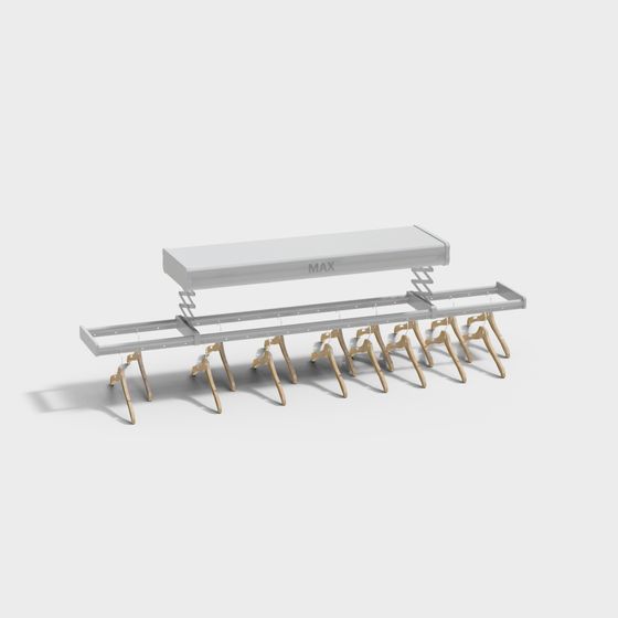 Max Hanging Rack 3D model