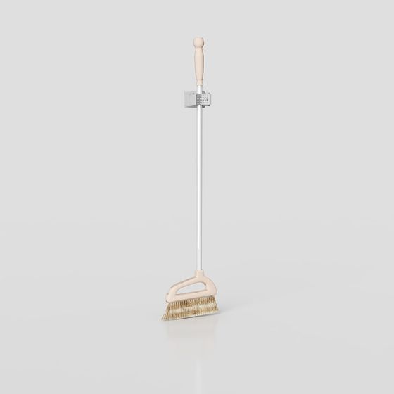 Home Cleaning Magic Broom 3D Model